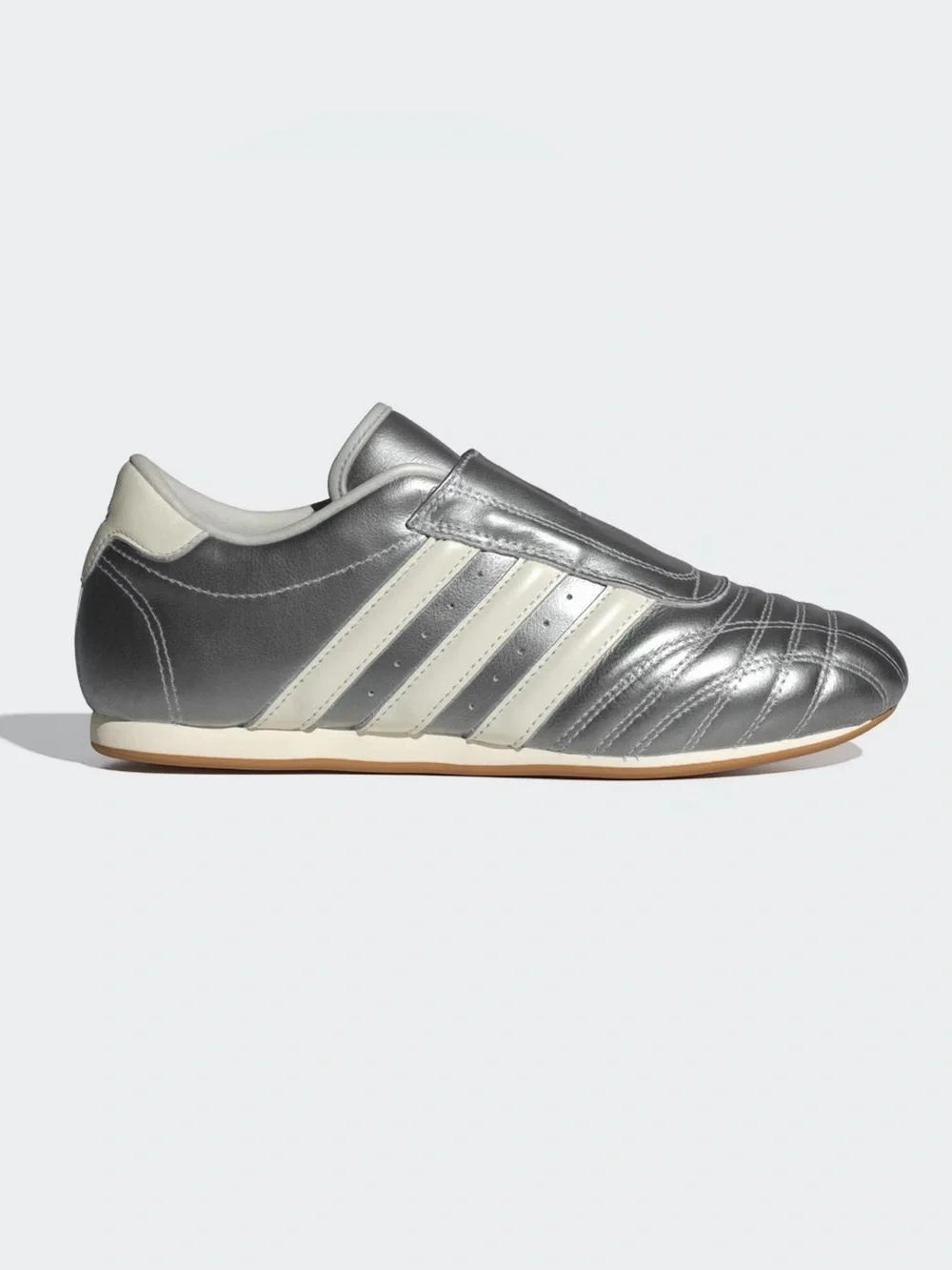 NWT Adidas Taekwondo Silver Metallic Women's Shoes JS4023 size 7.5 - Picture 2 of 16